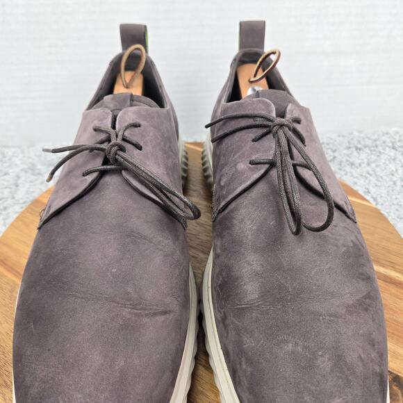 Ecco St. 1 Hybrid Lite Shale Nubuck Plain Toe Casual Oxford Dress Shoe Mens 48 - Picture 7 of 14